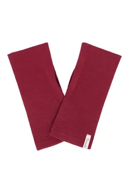 Tranquillo Handstulpen Wendii aus Biobaumwolle - tibetan red / one size – Produktbild 1 von 1