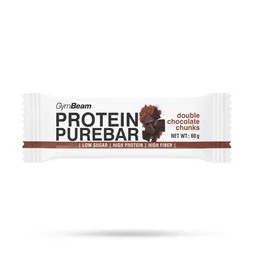 GymBeam Food GymBeam Protein PureBar 60 g doppelte Stücke Schokolade – Produktbild 1 von 1