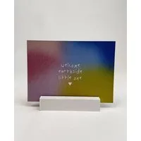 ettics STUDIO postkarte ettics STUDIO - welcome earthside little one – Produktbild 1 von 1