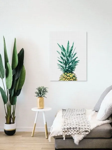 Photocircle Photocircle Poster / Leinwandbild - Pineapple No1 – Produktbild 4 von 4