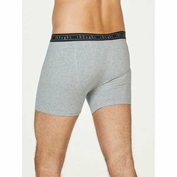 Thought Thought Pants Kenny, Grey marle, – Produktbild 3 von 4