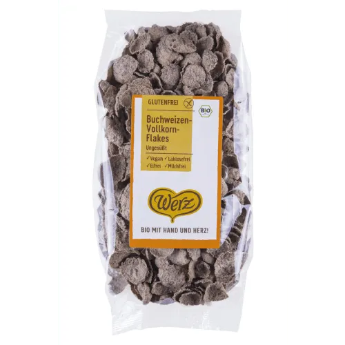 Werz Buchweizen Flakes ungesüßt bio (250g) – Produktbild 1 von 1