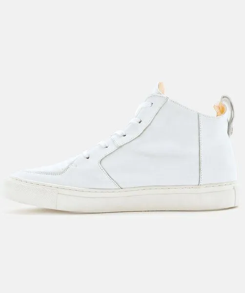ekn footwear ekn footwear Sneaker Argan Mid - Leather, Weiß, – Produktbild 2 von 4