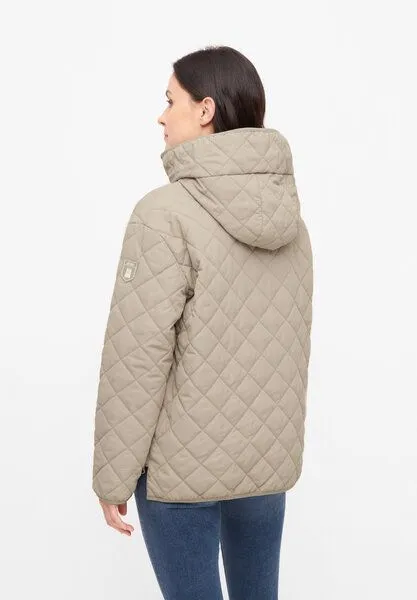 derbe derbe Steppjacke „Quiltby Short“, Cobblestone, – Produktbild 4 von 4