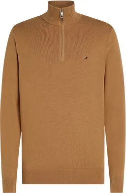 Tommy Hilfiger Tommy Hilfiger Half Zip Pullover Camel - Größe XL – Produktbild 1 von 1