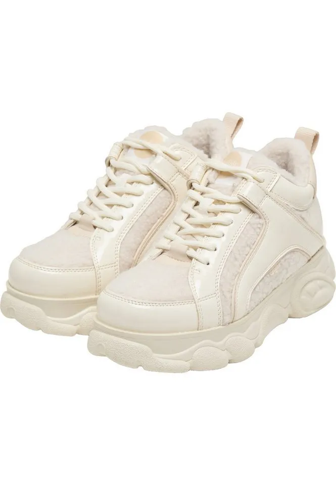 Buffalo Buffalo CLD CORIN WARM - VEGAN PATENT/ Trainingsschuh, Beige, – Produktbild 1 von 5