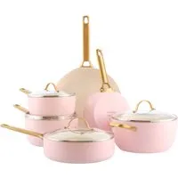 Greenpan GreenPan Pfannen- & Topfset "Padova Reserve" 6er-Set, rosa – Produktbild 1 von 1
