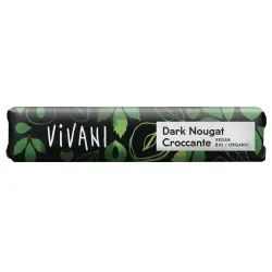 Vivani Nougat-Riegel mit Haselnusskrokant – Produktbild 1 von 1