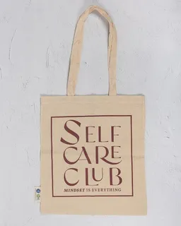 Oh Shanti Oh Shanti Jutebeutel ,,Selfcare Club'' - aus 100% Biobaumwolle – Produktbild 1 von 1
