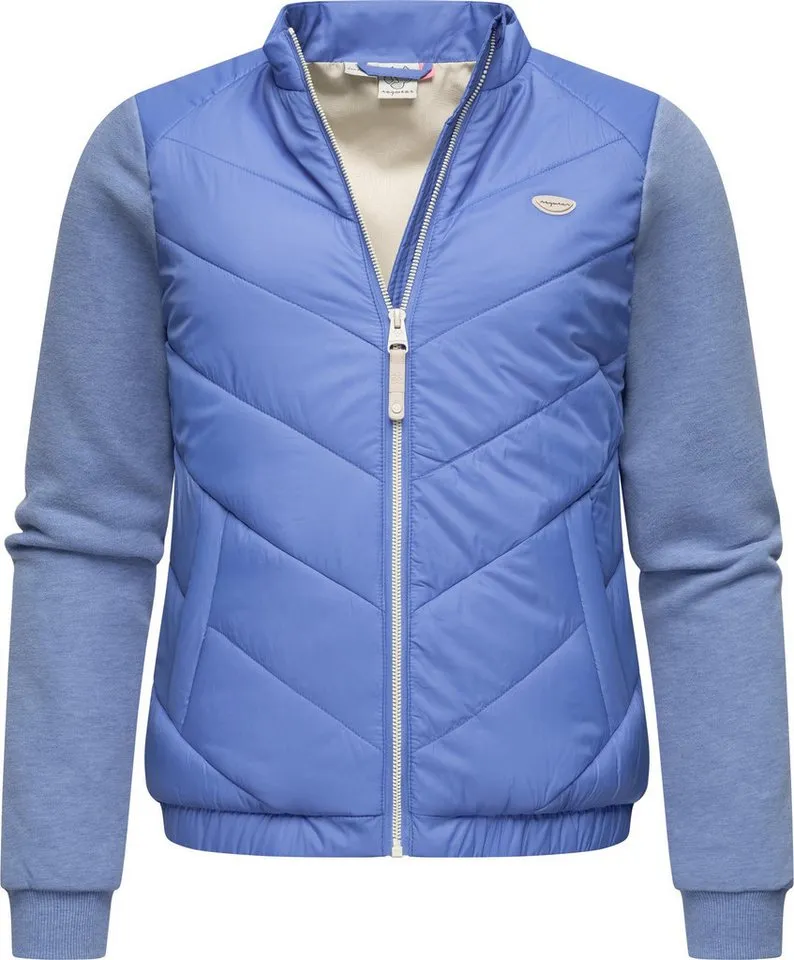 ragwear ragwear Outdoorjacke Zabava Leichte gesteppte Übergangsjacke mit weichen Ärmeln, Blau, – Produktbild 2 von 4