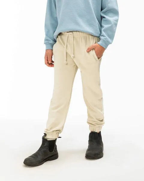 MATONA Matona Klassische Jogginghose aus Bio-Baumwolle für Kinder / Sweatpants, Oyster grey, – Produktbild 1 von 4