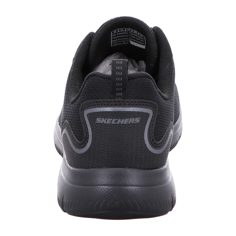 Skechers Skechers Sneaker Low Top für Herren, schwarz, Größe 43 EU, Schwarz, – Produktbild 4 von 7