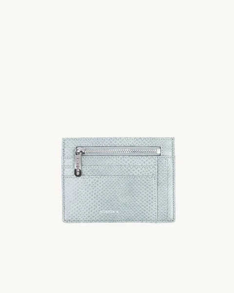 Ashoka Paris Ashoka Paris Blau Grau Eidechse Zip-Kartenhalter Uppeal – Produktbild 4 von 4