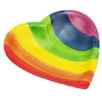 El Puente El Puente Schale "Regenbogenherz" | Fair Trade & Handmade aus Kenia – Produktbild 1 von 1