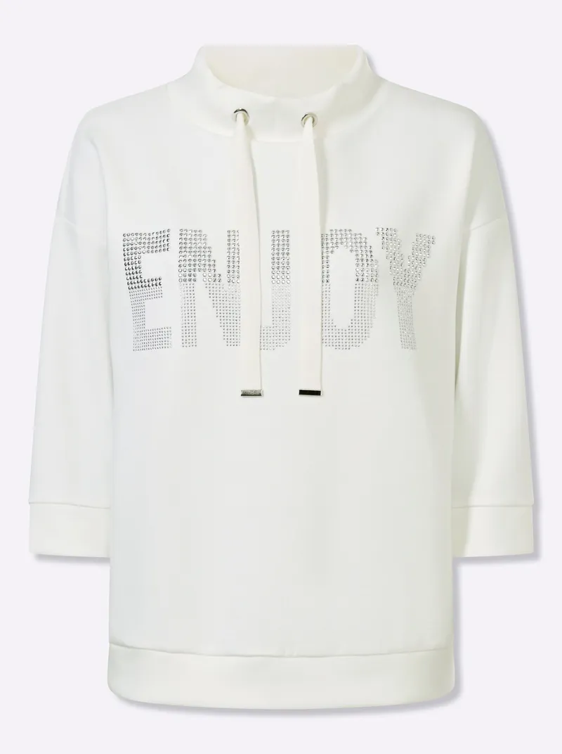 heine Sweatshirt ecru, Ecru, – Produktbild 1 von 2