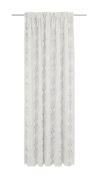 Nature by Adam Nature by Adam Vorhang aus Leinen und Bio-Baumwolle - Made in Germany - Wave, Hellgrau, – Produktbild 2 von 8