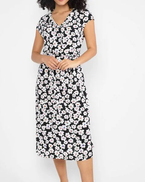 blutsgeschwister Blutsgeschwister Kleid aus EcoVero "Total Liberty Maniac" - Sweet Nightshade – Produktbild 2 von 4