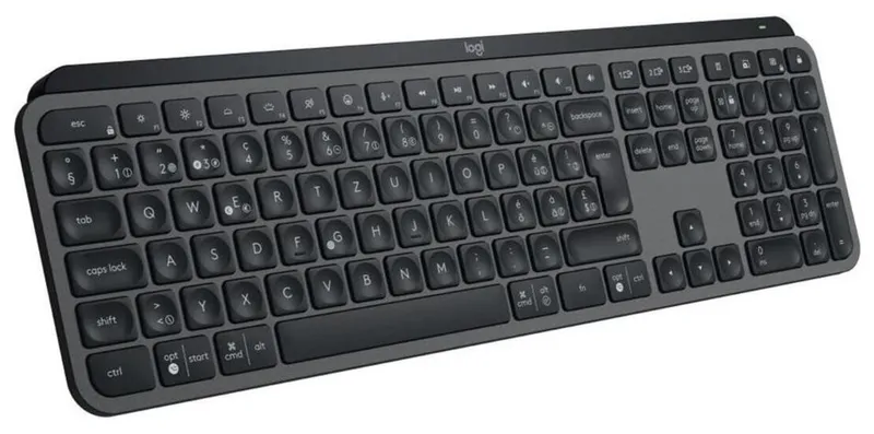 Logitech Logitech MX Keys S Graphite | 920-011565 | schwarz - LEDs weiß, Graphite, – Produktbild 6 von 7