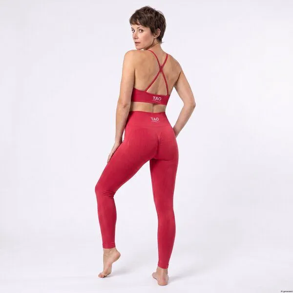 TAO Sportswear TAO Sportswear EASE Yoga- und Freizeitleggings, Teaberry, – Produktbild 1 von 3