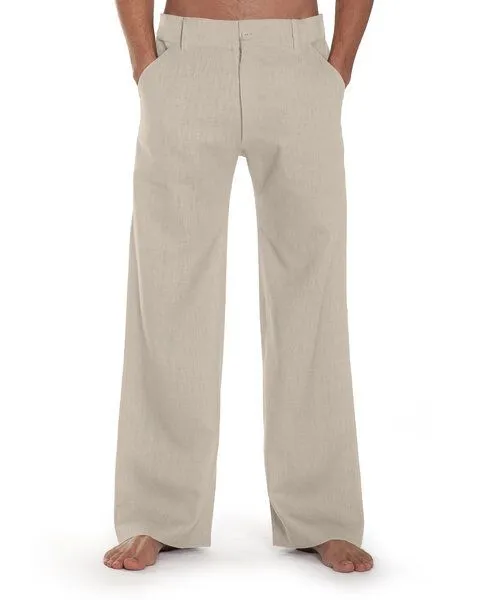 SCHAZAD Leinenhose APPROVAL von SCHAZAD, Beige, – Produktbild 1 von 2