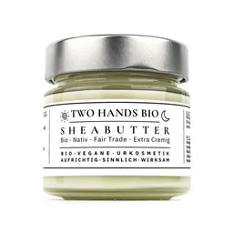 Two Hands BIO Two Hands BIO Sheabutter NATIV - Bio - Vegan - Fair Trade aus Frauenkooperative - Extra Cremig - 100 ml – Produktbild 1 von 1