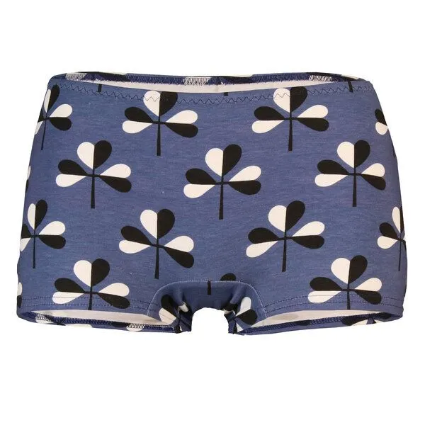 Frija Omina Frija Omina Bio-Panty Erna Muster, Klee blau, – Produktbild 1 von 2