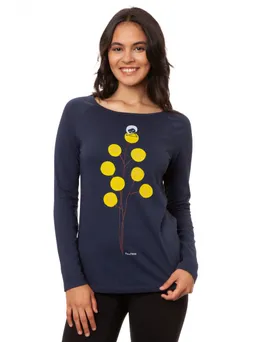 FellHerz Raglan Longsleeve Just relax moonlit - L – Produktbild 1 von 1