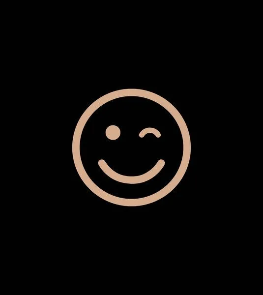 Gary Mash GARY MASH Top Rose Zwinker-Smiley aus Bio-Baumwolle, Schwarz, – Produktbild 2 von 4