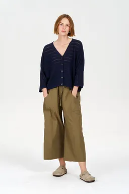 KOMODO KOMODO Damen vegan Pullover Mali Batwing Navy – Produktbild 1 von 1