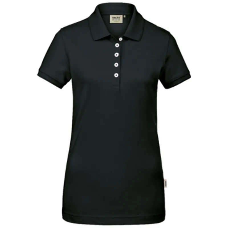 HAKRO HAKRO Poloshirt Gots-Organic #231 Damen Gr. XL schwarz – Produktbild 1 von 1