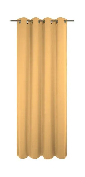 Nature by Adam Nature by Adam Vorhang aus 100% Bio-Baumwolle - Made in Germany - Graphic Ventus, Gelb, – Produktbild 3 von 7