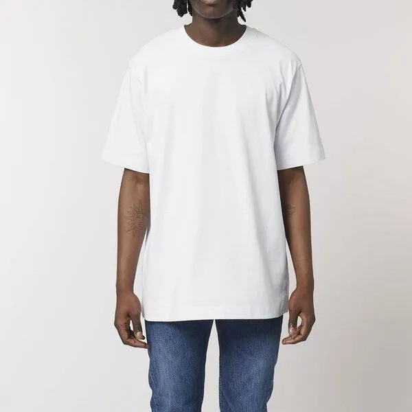 UNIPOLAR UNIPOLAR Oversized T-Shirt Modell: Free, White, – Produktbild 4 von 6
