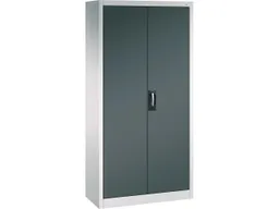 C+P C+P Büroschrank Acurado, H1950xB930xT400mm, Lichtgrau/Anthrazitgrau – Produktbild 1 von 1