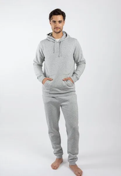 TORLAND TORLAND Basic Hoodie DRUMMER, Grau (heather grey), – Produktbild 1 von 3