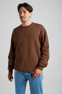 Trendsplant Trendsplant Herren vegan Sweatshirt Essential Carafe Brown – Produktbild 1 von 1