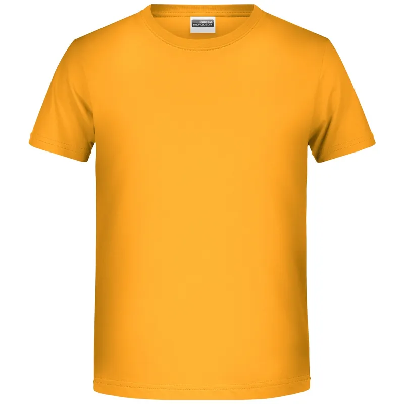 James & Nicholson James & Nicholson T-Shirt für Jungen in klassischer Form 8008B Gr. XL-146/152 gold-yellow – Produktbild 1 von 1