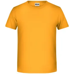 James & Nicholson James & Nicholson T-Shirt für Jungen in klassischer Form 8008B Gr. XS-98/104 gold-yellow – Produktbild 1 von 1