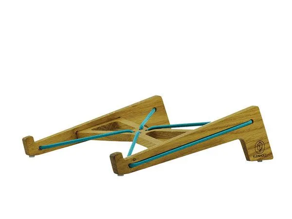 KLEINHOLZ KLEINHOLZ Laptopständer KLIX, Petrol, – Produktbild 1 von 7
