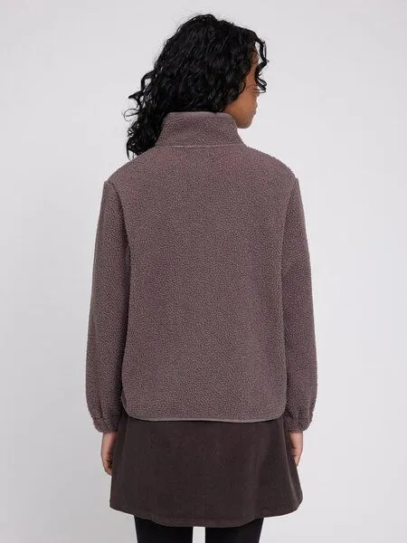Mazine Mazine Damen Teddy-Fleece Jacke, Sparrow, – Produktbild 2 von 3