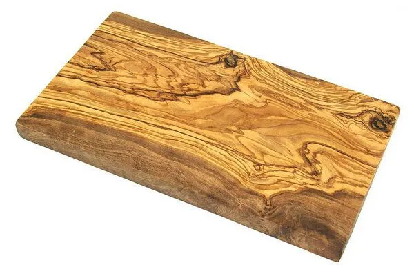 Olivenholz erleben Olivenholz erleben Frühstücksbrett ECKIG (25 x 15 cm) aus Olivenholz – Produktbild 4 von 5