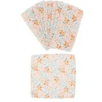 NoWaste Wrapping NoWaste Wrapping NoWaste Stofftaschentücher Taschentücher aus Stoff 10er SET ver. Motive, Bunt (blumen), – Produktbild 1 von 1