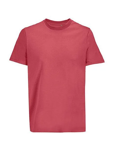Sol's Sol's Unisex Bio Baumwolle in Umstellung T-Shirt Rundhals 27 verschiedene Farben, Folk pink, – Produktbild 1 von 2