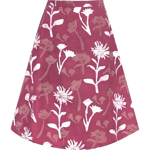 Global Mamas Global Mamas Bio Rock A-Linie - Volta, Rosa, – Produktbild 1 von 2
