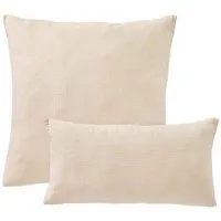 hessnatur hessnatur Musselin Kissenbezug aus reiner Bio-Baumwolle, Natur, – Produktbild 1 von 2