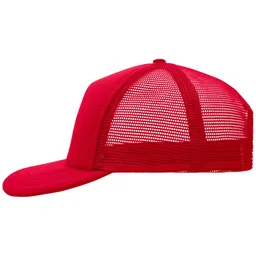 Myrtle Beach myrtle beach 5 Panel Mesh Kappe mit flachem Schild MB6508 Einheitsgröße red – Produktbild 1 von 1