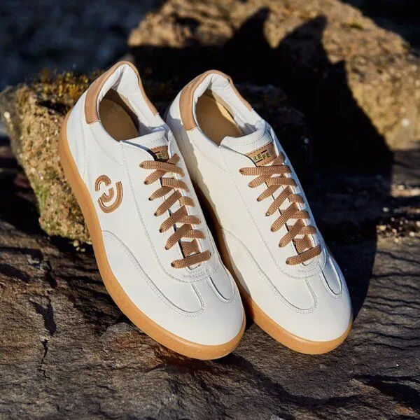 Risorse Future Risorse Future Refe Zenit Damensneaker, Weiss/camel, – Produktbild 4 von 4