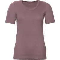 Living Crafts LIVING CRAFTS - Damen Kurzarm-Shirt - Lila (100% Bio-Baumwolle), Nachhaltige Mode, Bio Bekleidung, Lila, – Produktbild 1 von 1