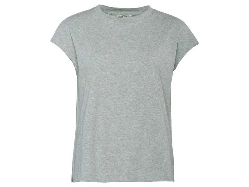 Living Crafts Living Crafts Damen T-Shirt (100% Bio-Baumwolle), Grau, – Produktbild 1 von 4