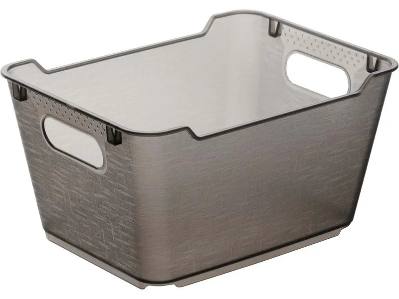 Keeeper Keeeper Aufbewahrungsbox "Lotta" 19,5 x 14 x 10 cm, 1,8 l, Grau, – Produktbild 1 von 1