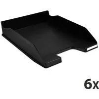 Exacompta 6 Exacompta Briefablagen Combo Midi "Office", DIN A4+, 500 Blatt, schwarz – Produktbild 1 von 1